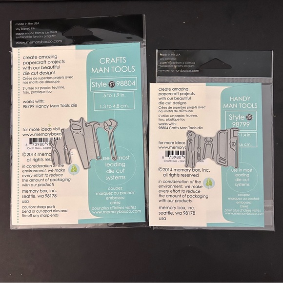 Memory box craft dies (Handy man tools, Crafts Man Tools) - Picture 3 of 8